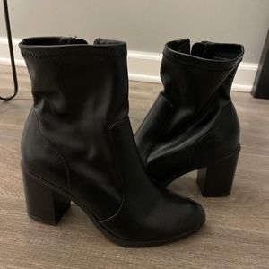Brash Black Booties